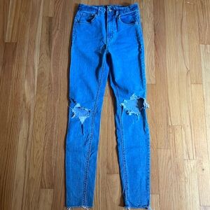 Super High Rise Skinny Jeans by Wild Fable